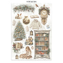 Stamperia White Christmas Junk Journal A4 | SBJK28 - Craftywaftyshop