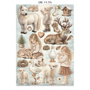Stamperia White Christmas Junk Journal A4 | SBJK28 - Craftywaftyshop