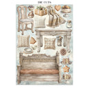 Stamperia White Christmas Junk Journal A4 | SBJK28 - Craftywaftyshop