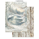 Stamperia White Christmas Junk Journal A4 | SBJK28 - Craftywaftyshop