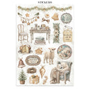 Stamperia White Christmas Junk Journal A4 | SBJK28 - Craftywaftyshop