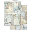 Stamperia White Christmas Junk Journal A4 | SBJK28 - Craftywaftyshop