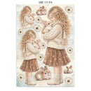 Stamperia White Christmas Junk Journal Focus Points A5 | SBJKS07 - Craftywaftyshop