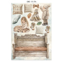 Stamperia White Christmas Junk Journal Focus Points A5 | SBJKS07 - Craftywaftyshop