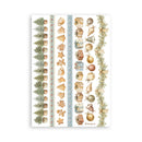 Stamperia White Christmas Washi Pad | SBW36 - Craftywaftyshop