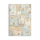 Stamperia White Christmas Washi Pad | SBW36 - Craftywaftyshop