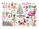 Stamperia Winter Magic Ephemera | DFLCT86 - Craftywaftyshop