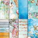 Starfish & Sandcastles 6" x 6" Craft Paper Pack by Polkadoodles - Craftywaftyshop