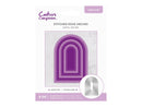Stitched Edge Arches Metal Die Set by Crafter's Companion - Craftywaftyshop