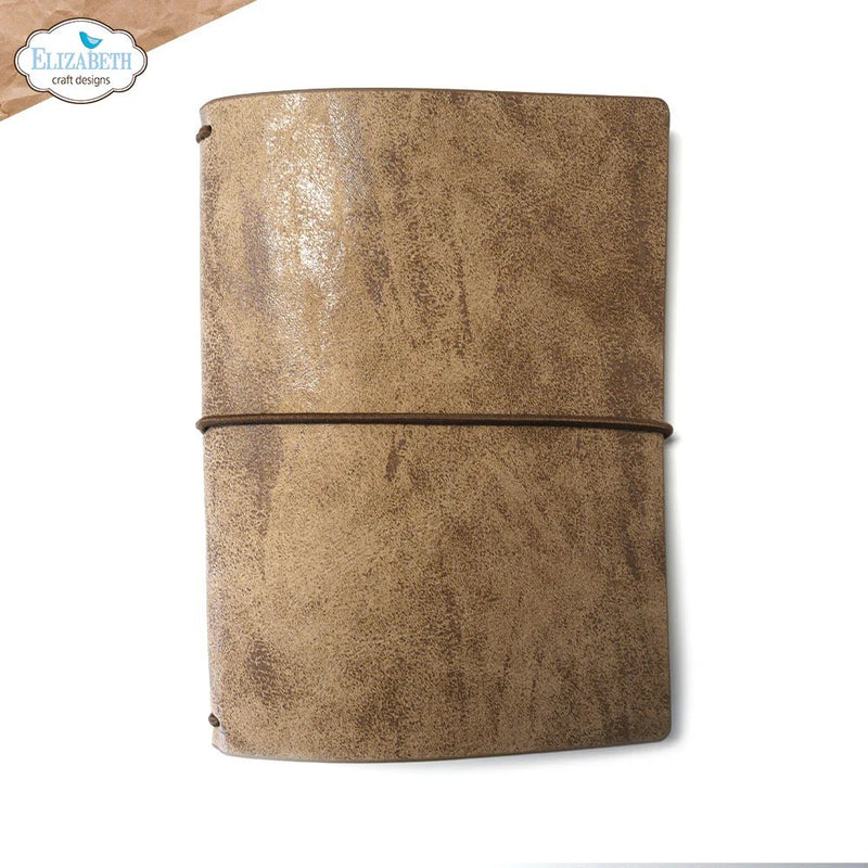 Stonewashed Brown Passport by Elizabeth Craft Designs - Craftywaftyshop