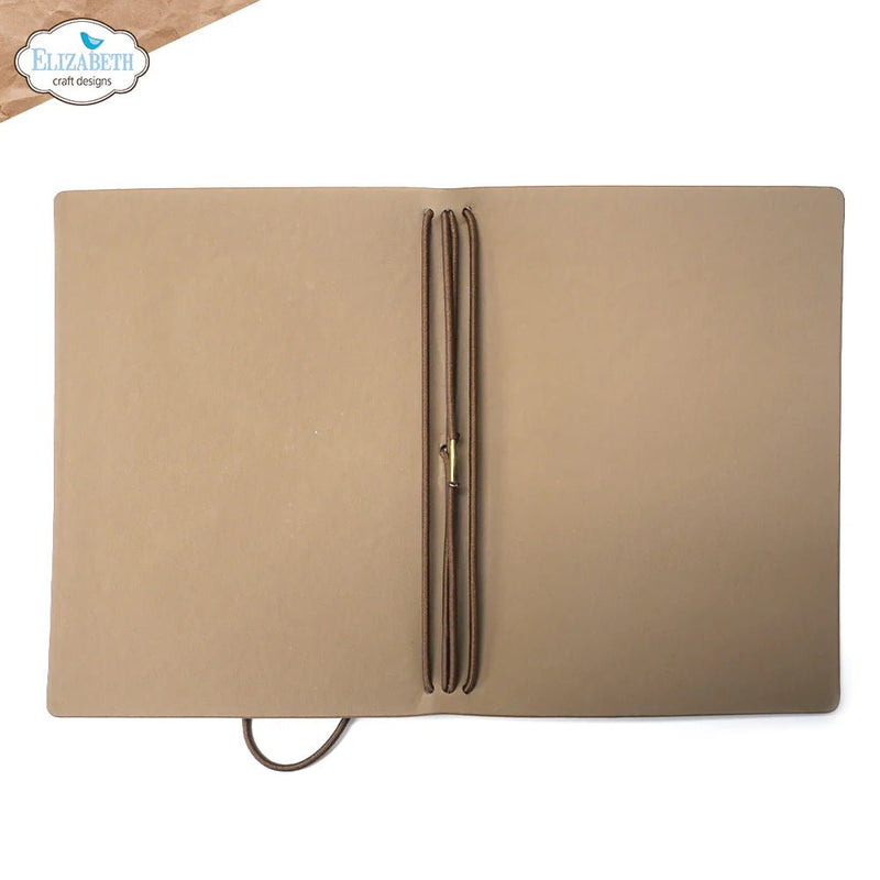 Stonewashed Brown Passport by Elizabeth Craft Designs - Craftywaftyshop