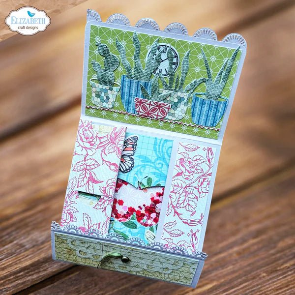 Succulents & Pots Die Set by Elizabeth Craft Designs - Craftywaftyshop