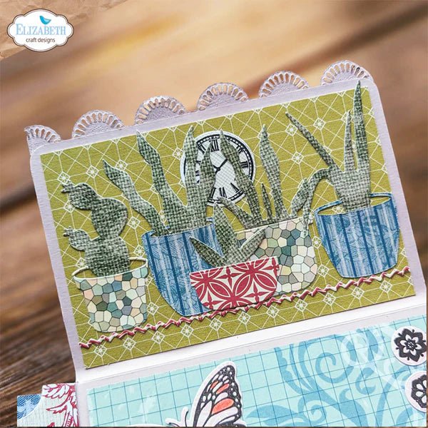 Succulents & Pots Die Set by Elizabeth Craft Designs - Craftywaftyshop
