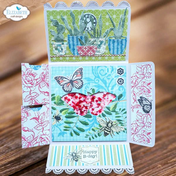 Succulents & Pots Die Set by Elizabeth Craft Designs - Craftywaftyshop