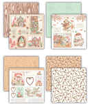 Tales From Oak Wood 8x8 Paper Pad by Helz Cuppleditch | Craft Consortium - Craftywaftyshop
