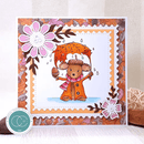 Tales From Oak Wood Falling Leaves Stamp Set | Helz Cuppleditch - Craftywaftyshop