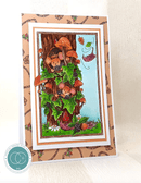 Tales From Oak Wood Mice Tree Stamp | Helz Cuppleditch Craft Consortium - Craftywaftyshop