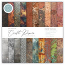 Textures Essential Craft Papers 6 x 6 by Craft Consortium - Craftywaftyshop