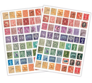 The Collector - Used Stamps - Rub on Transfers by Craft Consortium - Craftywaftyshop