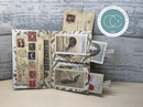 The Collector - Used Stamps - Rub on Transfers by Craft Consortium - Craftywaftyshop