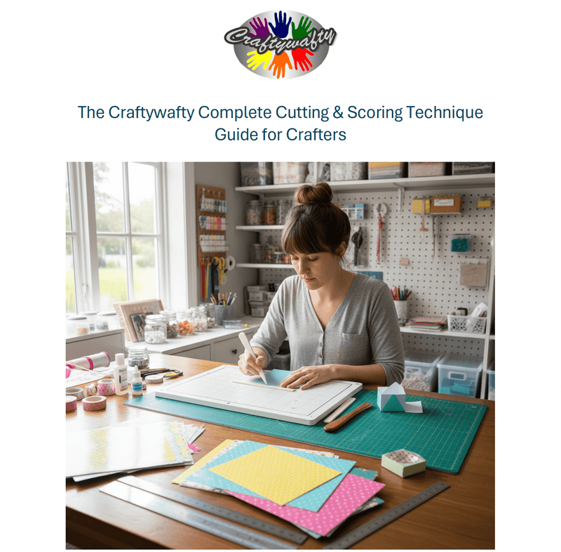 The Craftywafty Complete Cutting & Scoring Techniques Guide Download - Craftywaftyshop