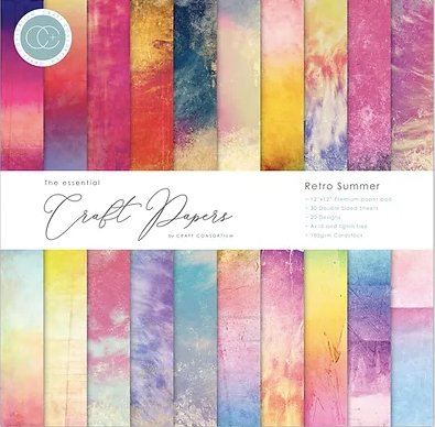 Essential Craft Papers 12 x 12 by Craft Consortium