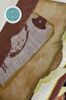 The Essential Craft Stamps Hessian Texture Photopolymer Stamp by Craft Consortium - Craftywaftyshop