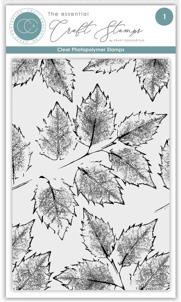The Essential Craft Stamps - Holly - Photopolymer Stamp - Craftywaftyshop