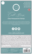 The Essential Craft Stamps - Holly - Photopolymer Stamp - Craftywaftyshop