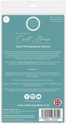 The Essential Craft Stamps Linen Texture Photopolymer Stamp by Craft Consortium - Craftywaftyshop