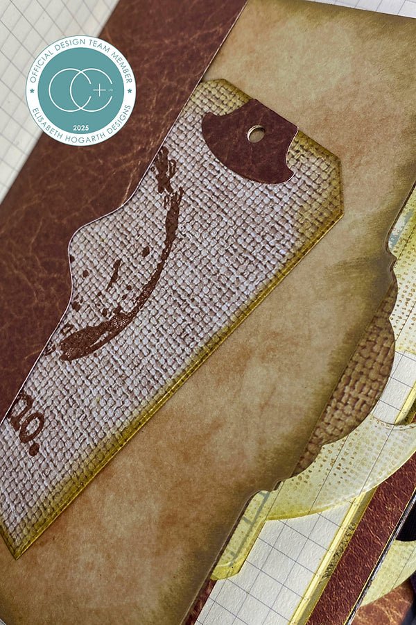 The Essential Craft Stamps Linen Texture Photopolymer Stamp by Craft Consortium - Craftywaftyshop