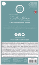 The Essential Craft Stamps - Log - Photopolymer Stamp - Craftywaftyshop