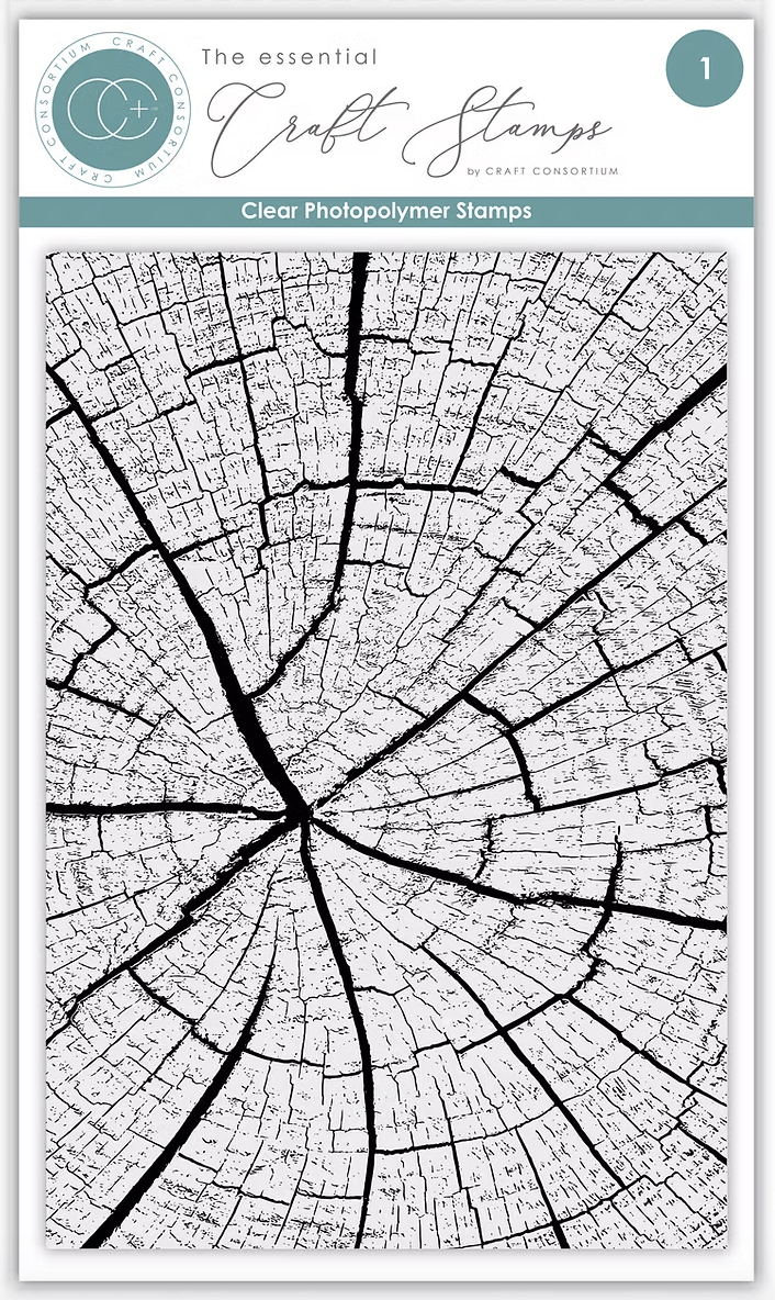 The Essential Craft Stamps - Log - Photopolymer Stamp - Craftywaftyshop