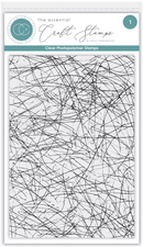 The Essential Craft Stamps - Scribble - Photopolymer Stamp by Craft Consortium - Craftywaftyshop