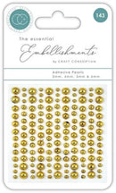 The Essential Embellishments Adhesive Pearls by Craft Consortium - Craftywaftyshop
