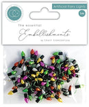 The Essential Embellishments Artificial Fairy Lights Garland by Craft Consortium - Craftywaftyshop