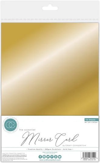 The Essential Mirror Card A4 by Craft Consortium - Craftywaftyshop