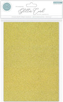 The Essential Non Shedding Encapsulated A4 Glitter Card in Various Colours Craft Consortium - Craftywaftyshop