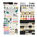 The Flower Emporium Cardstock Stickers by 49 and Market - Craftywaftyshop