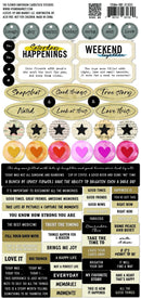 The Flower Emporium Cardstock Stickers by 49 and Market - Craftywaftyshop