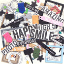 The Flower Emporium Chipboard Basics by 49 and Market - Craftywaftyshop