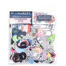 The Flower Emporium Chipboard Bits by 49 and Market - Craftywaftyshop