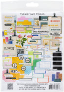 The Flower Emporium Journaling Die - Cuts by 49 and Market - Craftywaftyshop