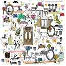 The Flower Emporium Laser Cut Elements by 49 and Market - Craftywaftyshop