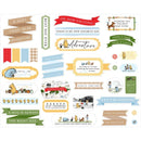 The House At Pooh Corner Titles & Phrases Ephemera by Echo Park - Craftywaftyshop