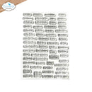 The Mini's Stamp Set by Elizabeth Craft Designs - Craftywaftyshop