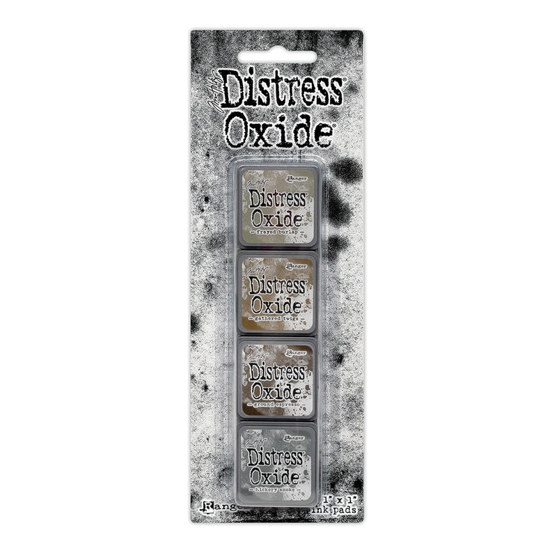 Tim Holtz Ranger Distress Mini Oxide Pads - Kit 12 - Craftywaftyshop