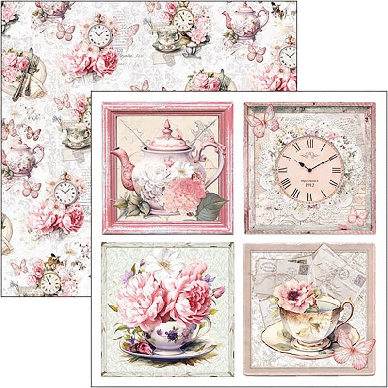 Timeless Moments Patterns Pad 12"x12" 8 Sheets by Ciao Bella - Craftywaftyshop