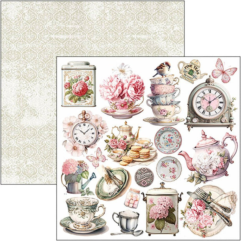 Timeless Moments Patterns Pad 12"x12" 8 Sheets by Ciao Bella - Craftywaftyshop
