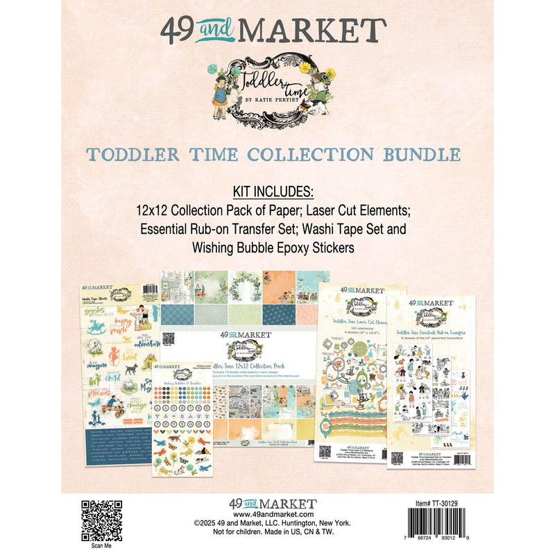 Toddler Time Collection Bundle by 49 And Market - Craftywaftyshop